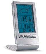 Wetterstation mit blauem LCD Trista
