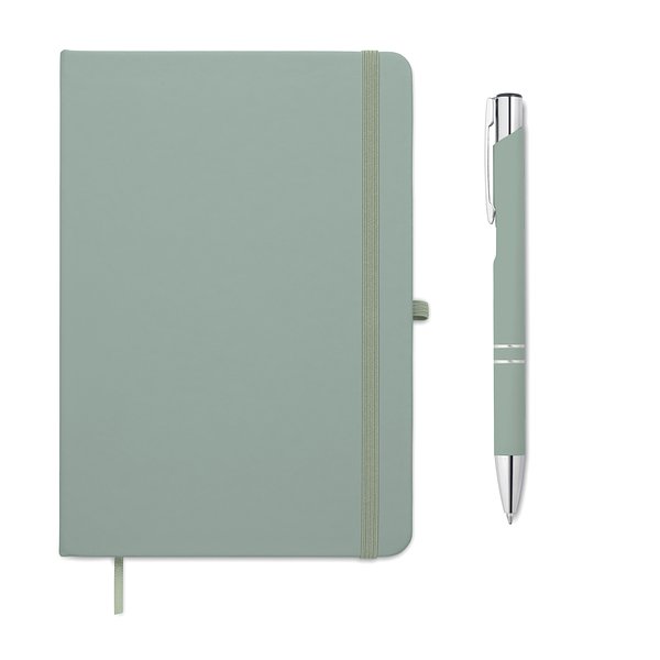 DIN A5 Notizbuch mit Kuli Mingli