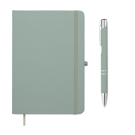 DIN A5 Notizbuch mit Kuli Mingli