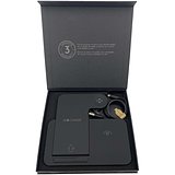 Kabellose 3-in-1 Ladestation kabellos mit Telefonständer und Leuchtlogo - Ruer