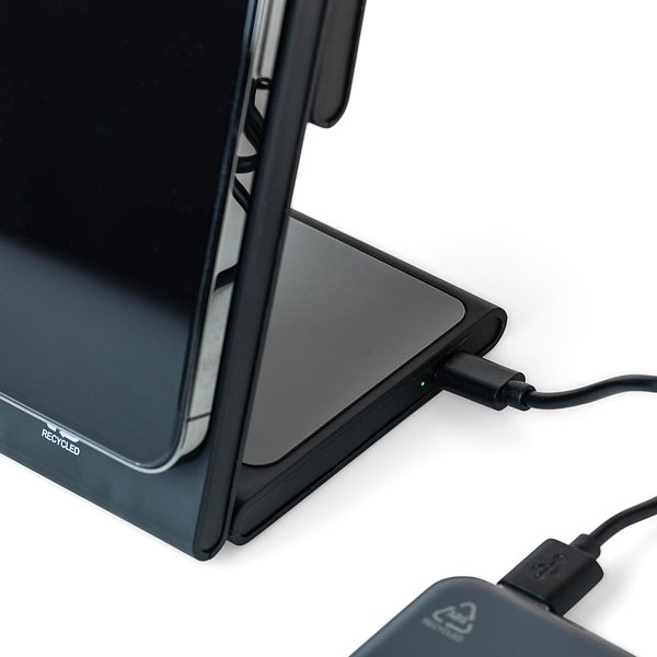 Recyceltes ABS 3-in-1 magnetisches kabelloses Ladegerät Stiana