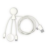 Mr. Bio Long Multi-Kabel für Apple/Samsung Watch 1 Meter Elinat