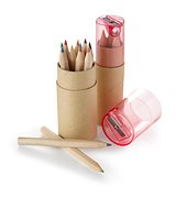 Buntstiftset Trinannin | Recycling-Karton | 6 Stück