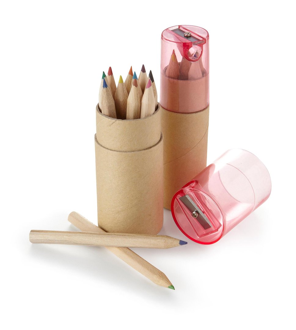 Buntstiftset Trinannin | Recycling-Karton | 6 Stück
