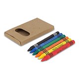 6 Stück Buntstifte in Bastelbox Eliers