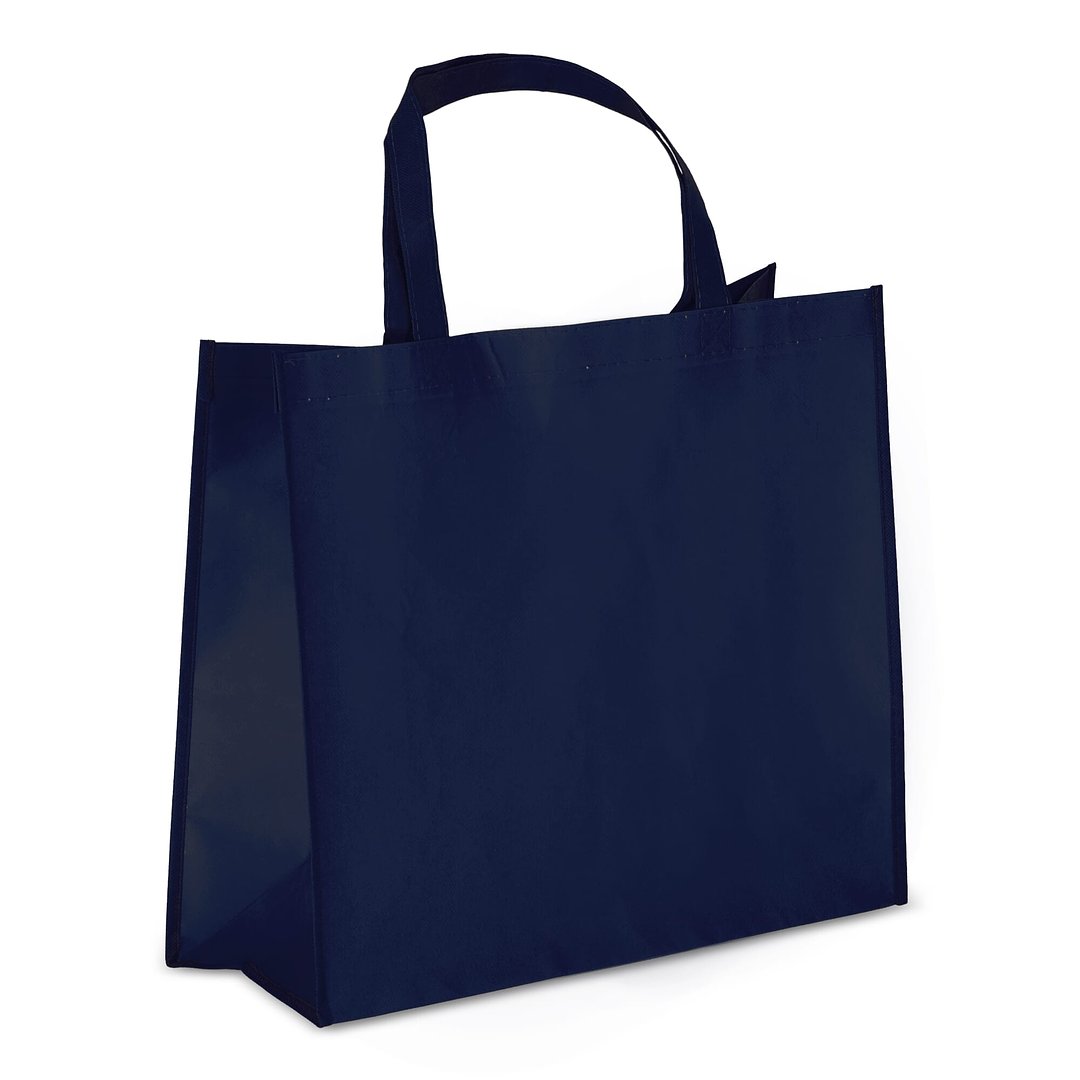 R-PET Tragetasche aus laminiertem Non Woven 40 x 16 x 35cm 105g/m² Rudivin