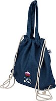 Recycelte Denim-Kordeltasche Leycile