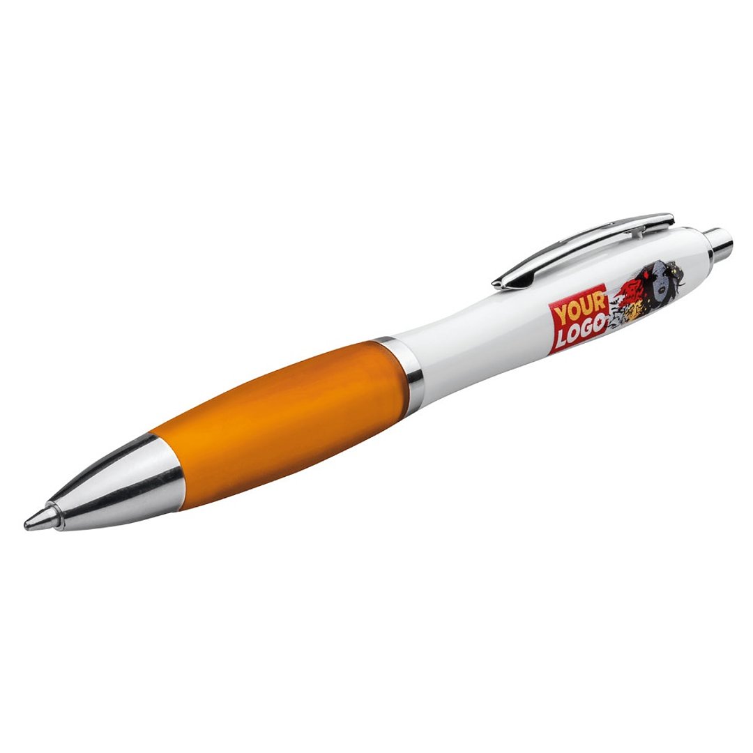 Kugelschreiber mit Clip aus Metall Litaferin