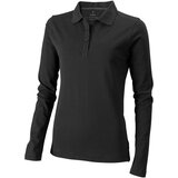 Langarm Poloshirt für Damen - Lüza