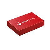 Weinset aus Aluminium und ABS Helll