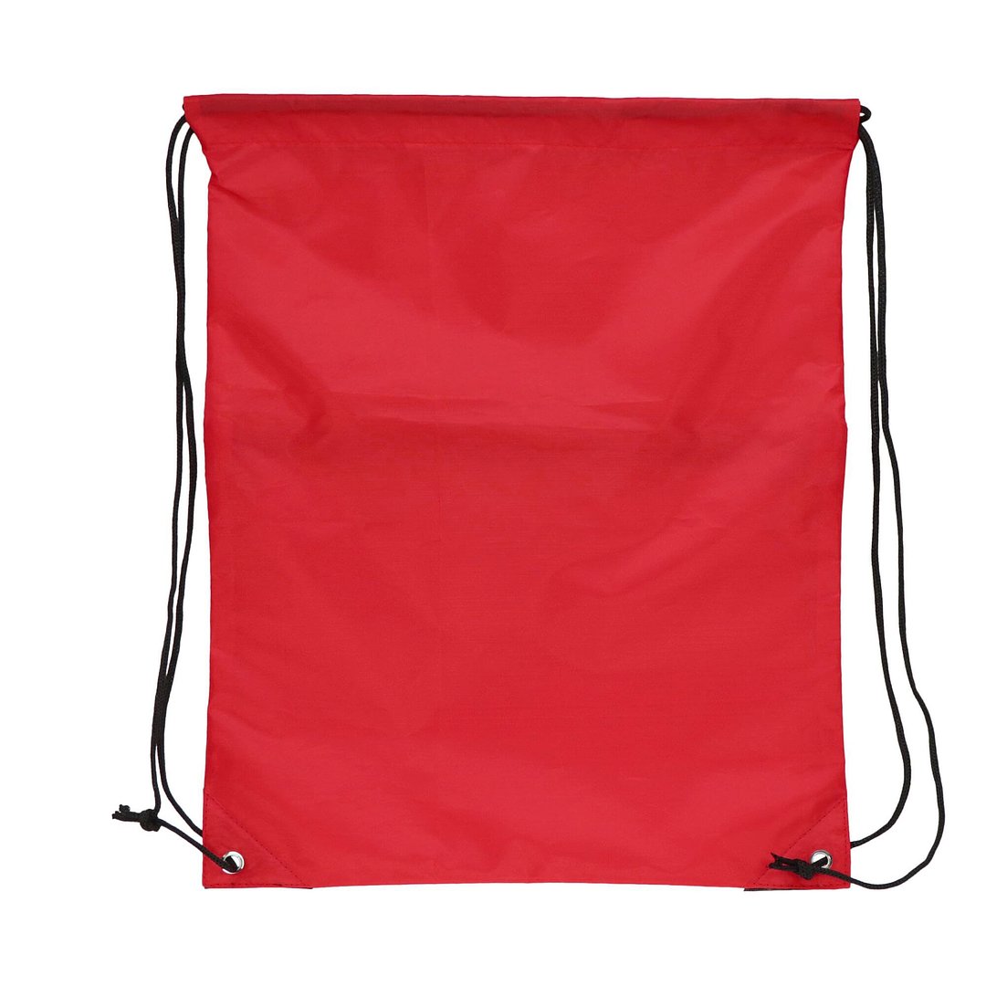Kordelzugtasche 210T R-PET mit Reißverschluss Rueli