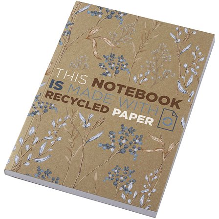 Austen A5 Softcover Notizbuch aus recyceltem Kraftpapier – 100 Blatt - Grista