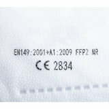 Selbstfilternde Maske FFP2 Weiß Idsil