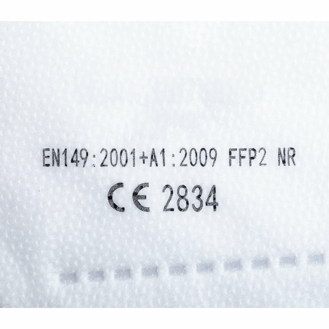 Selbstfilternde Maske FFP2 Weiß Idsil