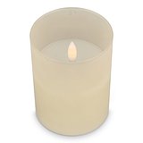 Nyelle Wiederaufladbare LED-Wachskerze im Glas Jovicori