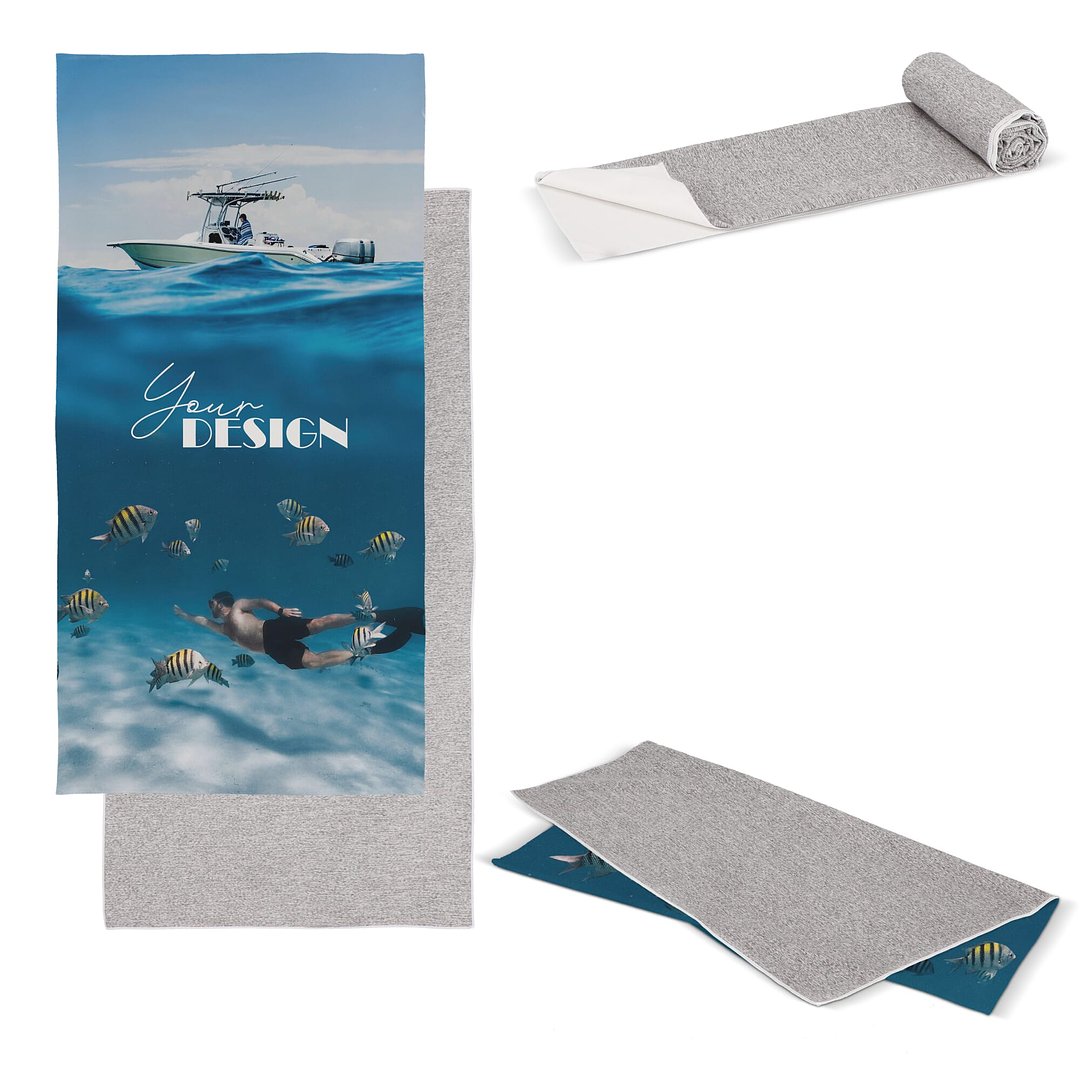 Schnelltrocknendes Handtuch R-PET 70x140cm Sublimation Benannas