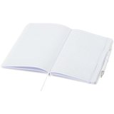 Set A5 Hardcover Notizbuch aus Recyclingpapier und einem Kugelschreiber - Andri