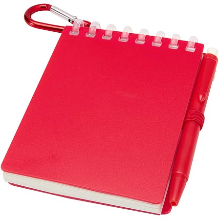 Mini Recyceltes Outdoor-Softcover Notizbuch und Kugelschreiber Set (schwarze Mine) - Minel