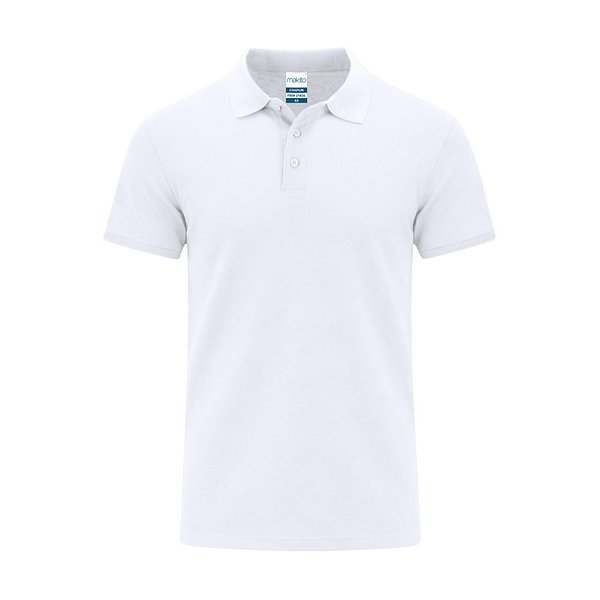 Erwachsene Weiss Polo-Shirt Idlin