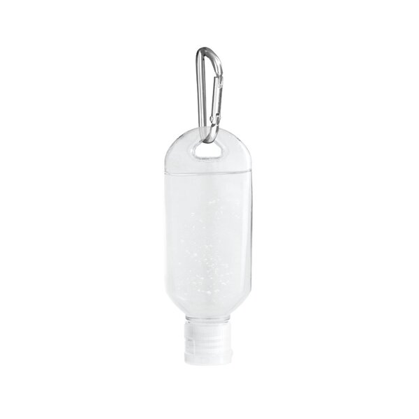 Handreinigungsgel 50ml mit Karabiner Ansel