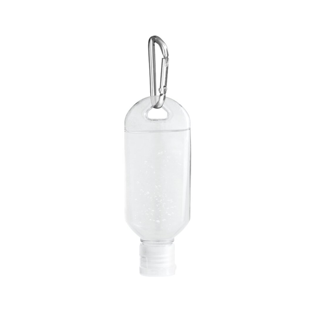 Handreinigungsgel 50ml mit Karabiner Ansel