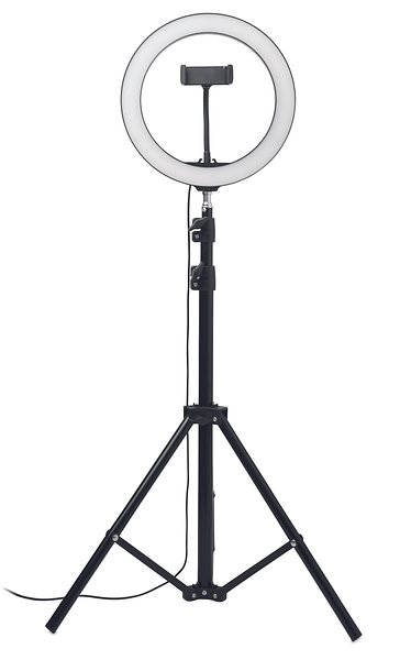 Set LED-Ringleuchte 26cm Chlanna