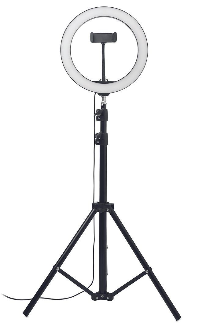 Set LED-Ringleuchte 26cm Chlanna