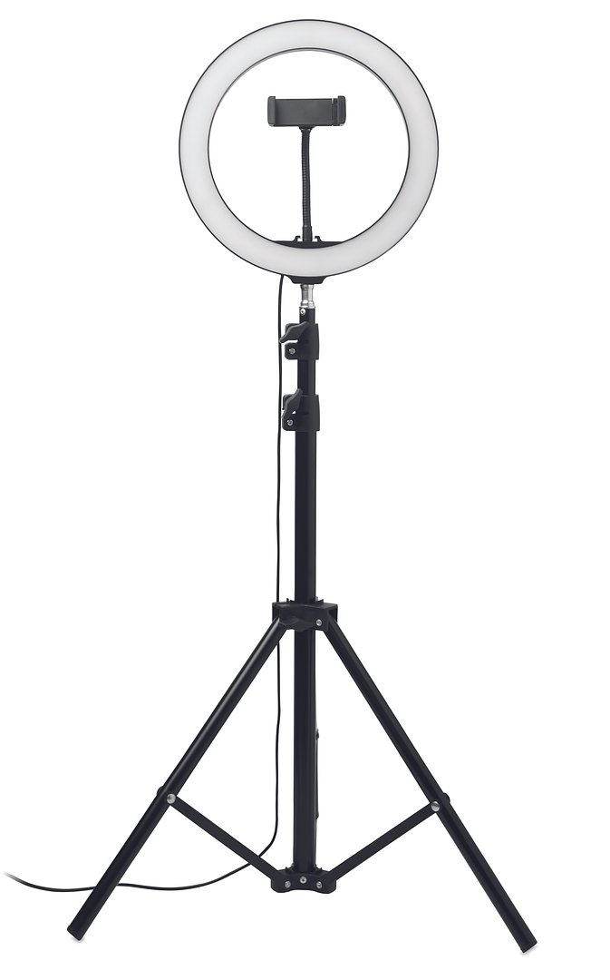 Set LED-Ringleuchte 26cm Chlanna