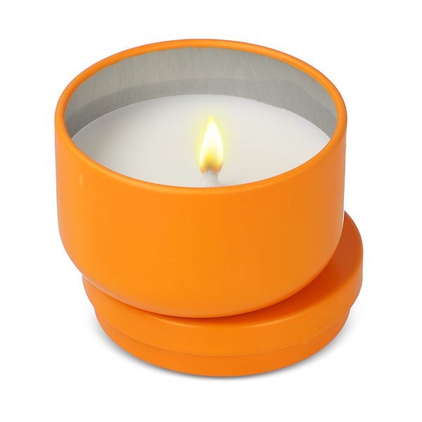 Asana unparfümierte Kerze auf Pflanzenbasis in recycelter Dose Menjast