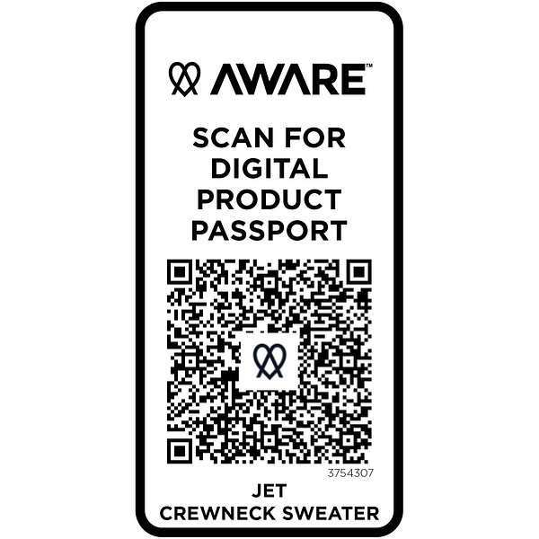 Unisex Aware™ Pullover mit Rundhalsausschnitt aus recyceltem Material - Jürgnas