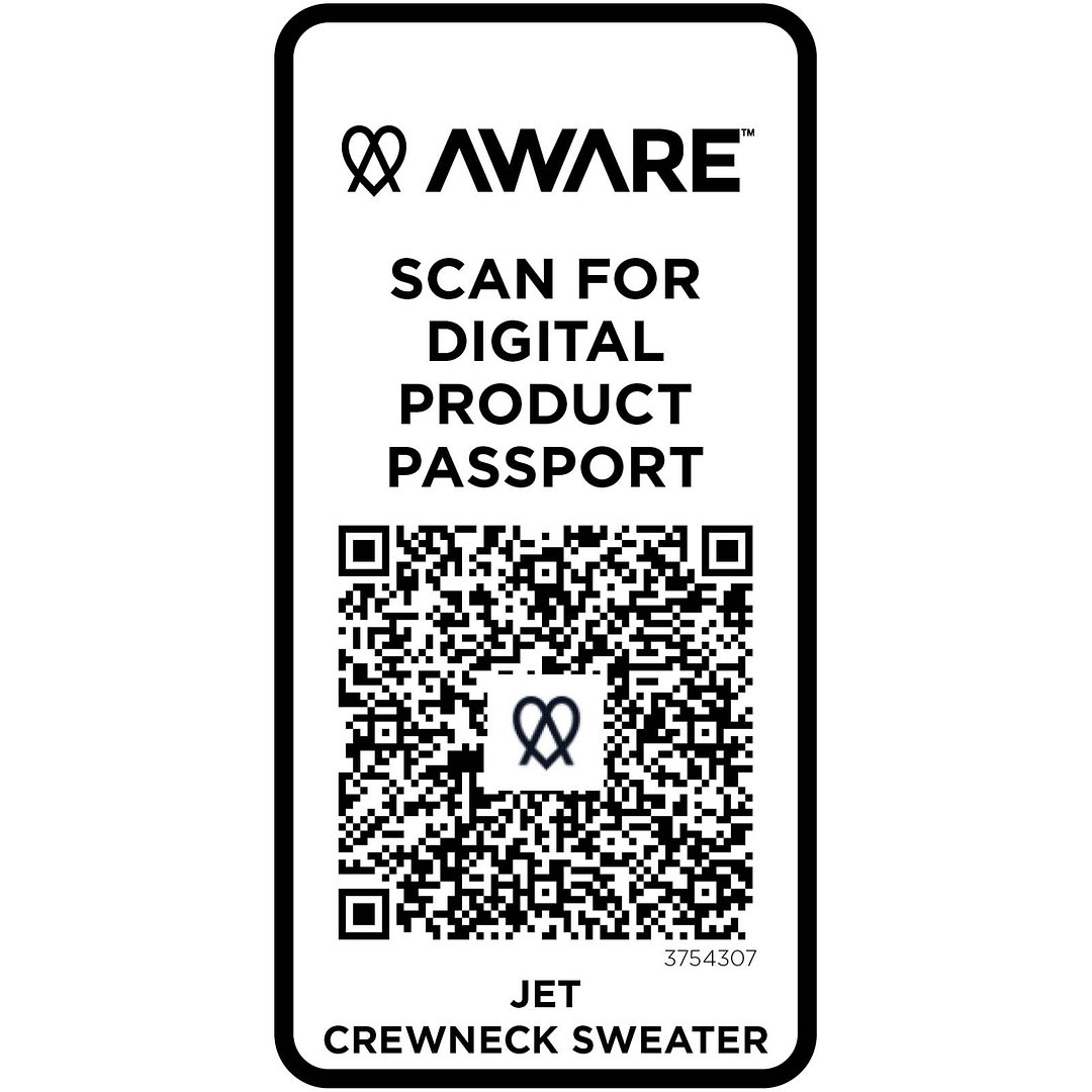 Unisex Aware™ Pullover mit Rundhalsausschnitt aus recyceltem Material - Jürgnas