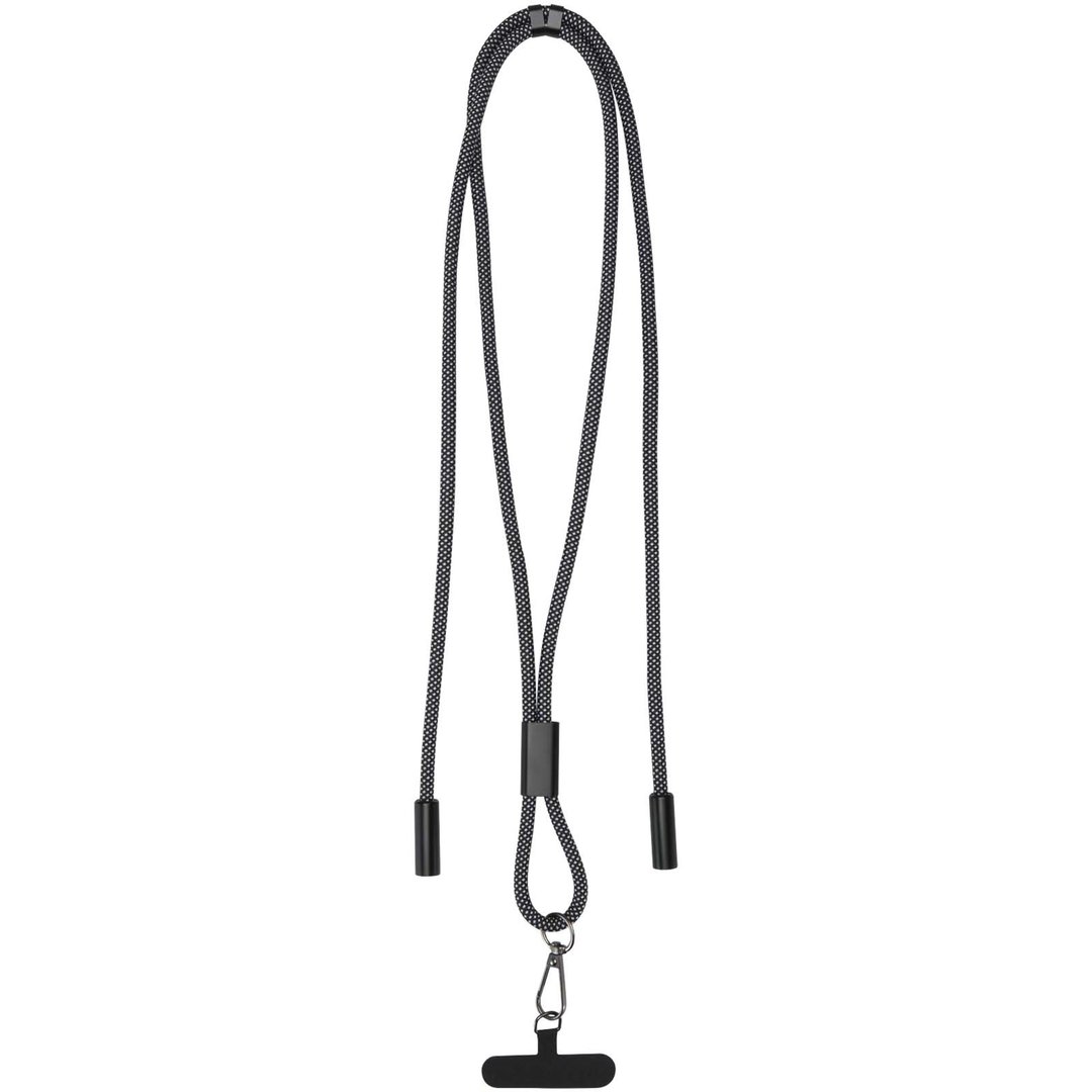 65W RPET Ladekabel mit Lanyard - Utzio