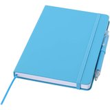 Set A5 Hardcover Notizbuch aus Recyclingpapier und einem Kugelschreiber - Andri