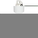 750 ml einfarbige RS-zertifizierte Wasserflasche aus recyceltem Kunststoff mit Karabinerhaken - Emeritlie