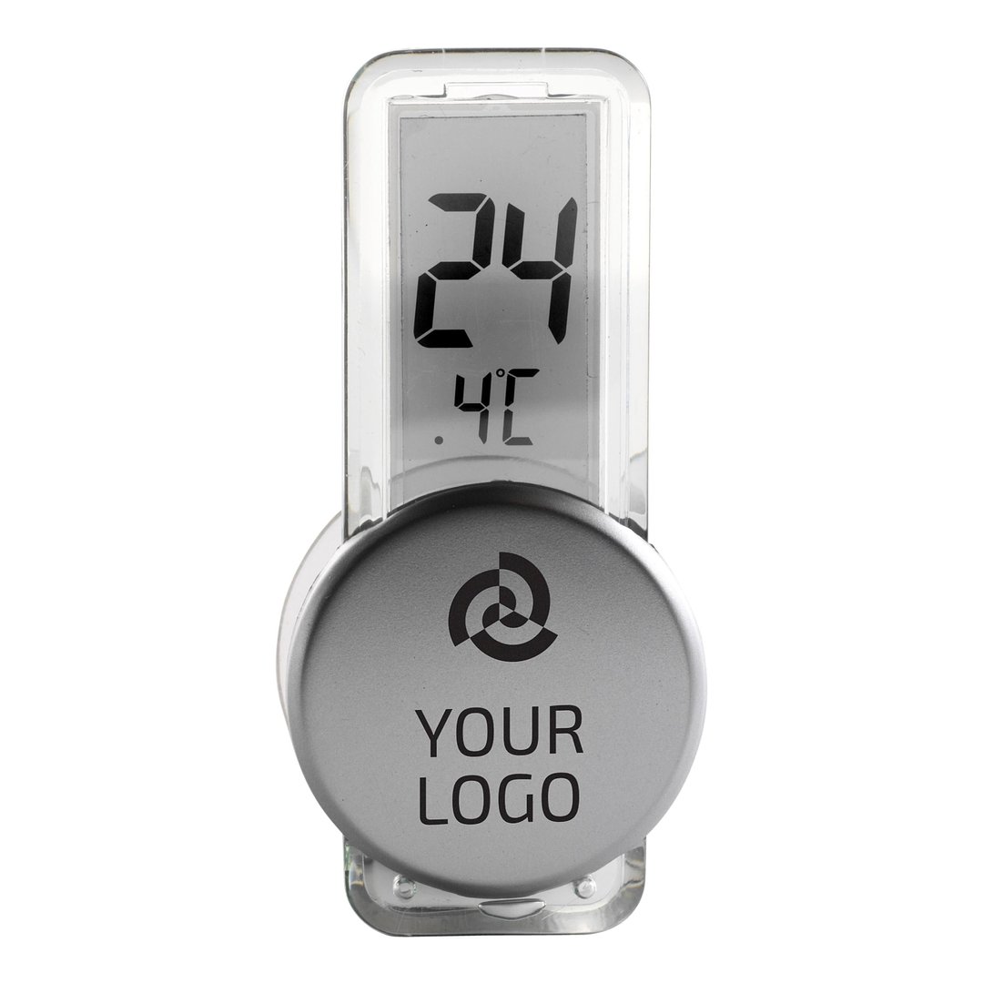 Thermometer Munglin | Kunststoff | Saugnapf | Silber