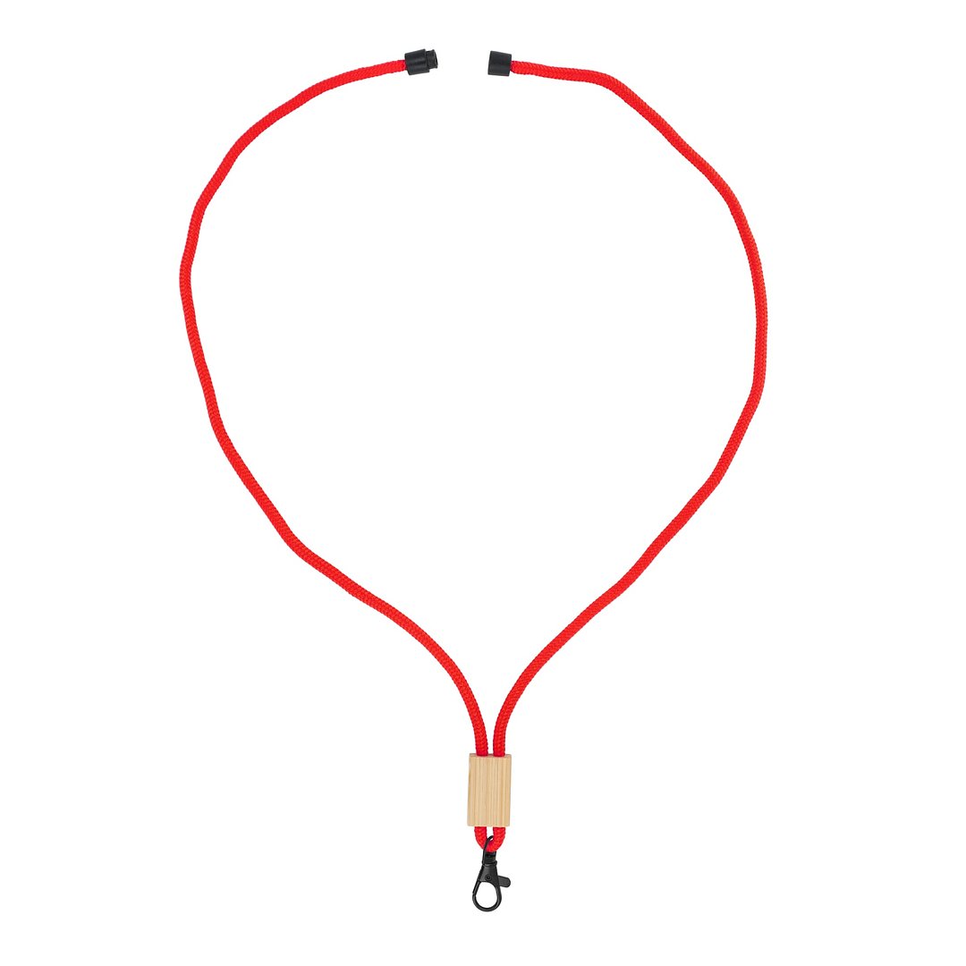 R-PET Kordel-Lanyard Munnas