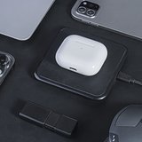 Iné Wireless Fast Charger - Recycled Leather 15W Marazenco