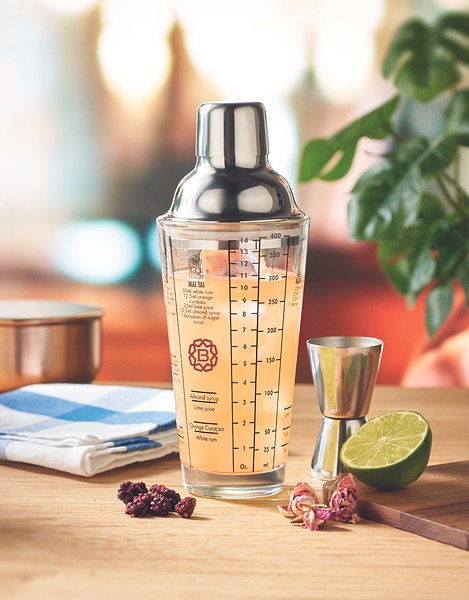 Glas-Cocktailshaker 400 ml Dumenan