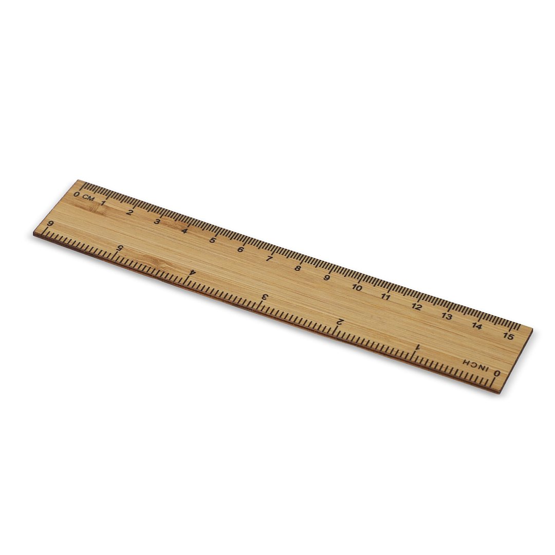 Bambus-Lineal 15cm Luongas