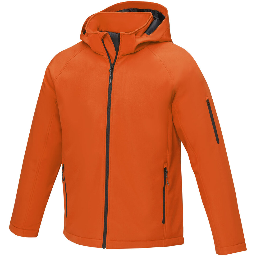 Wattierte Softshell Herrenjacke - Rengiun