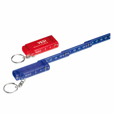 Kunststoff Zollstock mini transluzent