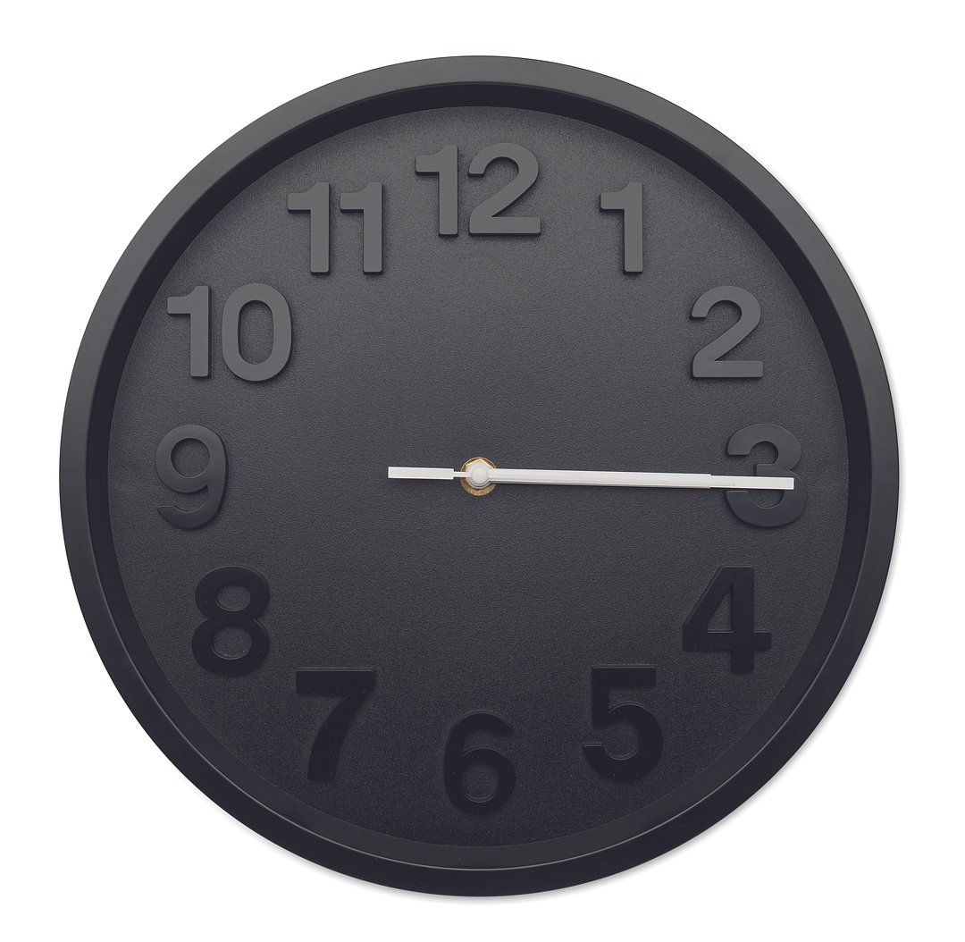 Wanduhr aus PP Nettato
