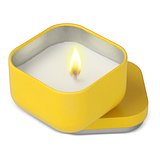 Ananda Duftkerze auf pflanzlicher Basis in recycelter Dose Rudico