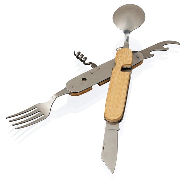 Besteck-Set Beatri | Bambus | 6-in-1