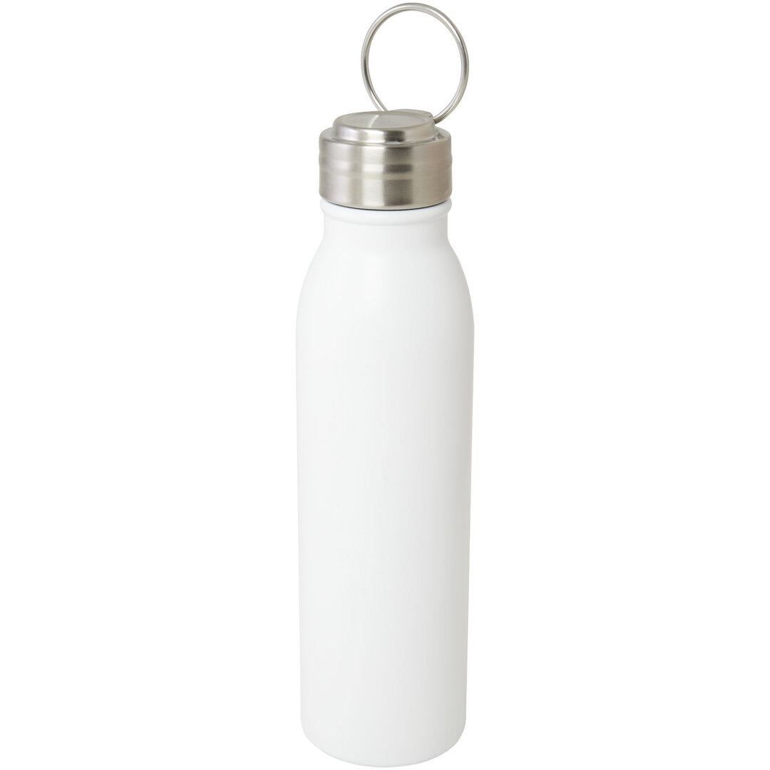 700 ml RCS-zertifizierte Sportflasche aus Edelstahl mit Metallschlaufe - Uorsico