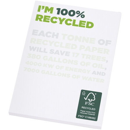 A7 recycelter Notizblock - Fränziana