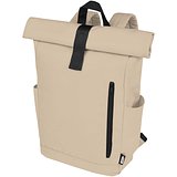 15,6" GRS RPET Roll-Top Rucksack 18 L - Maschtian