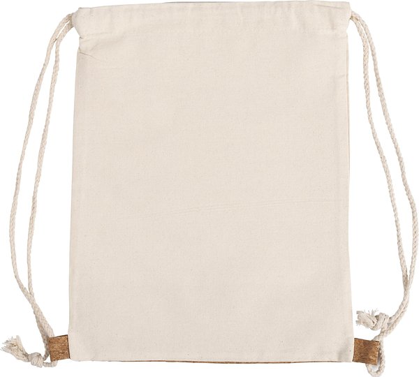 Rucksack Badritas | Baumwolle 250 g/m² | Kork | 1,2 l
