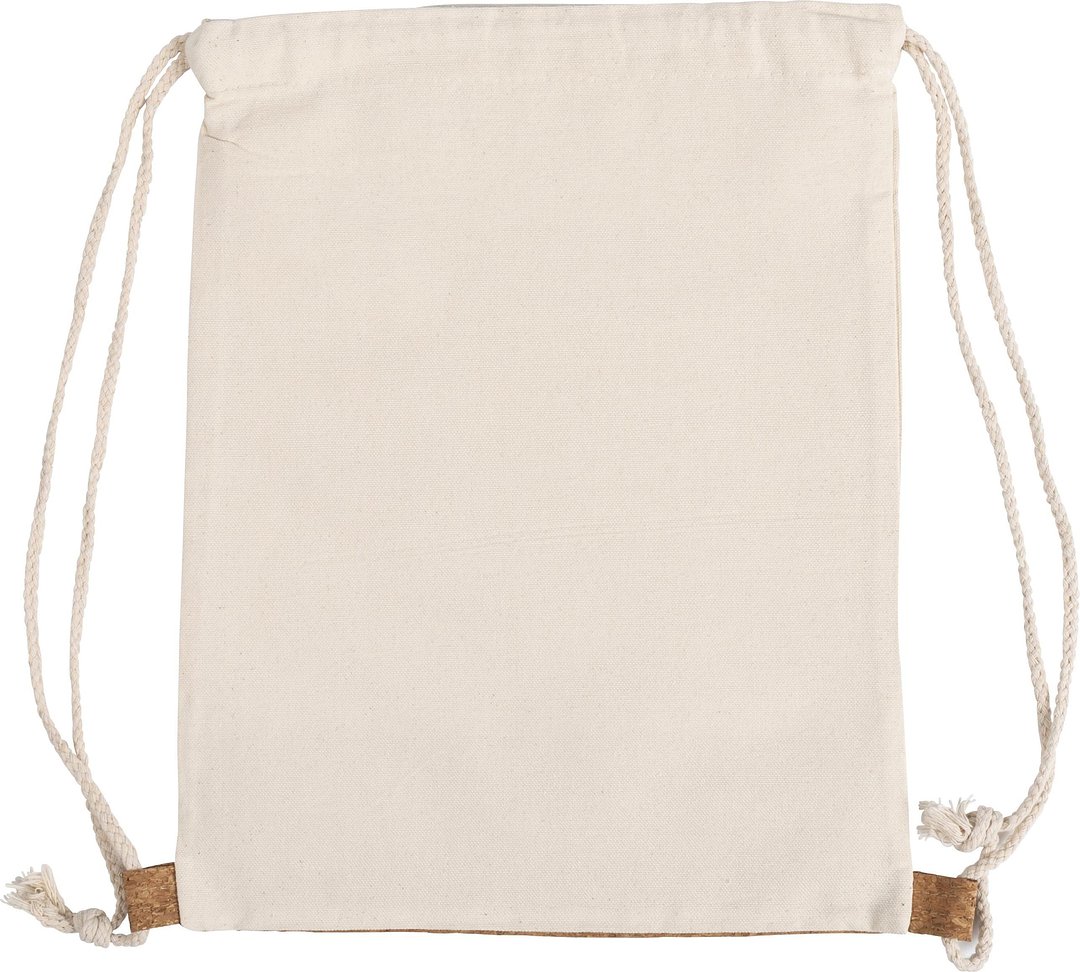 Rucksack Badritas | Baumwolle 250 g/m² | Kork | 1,2 l