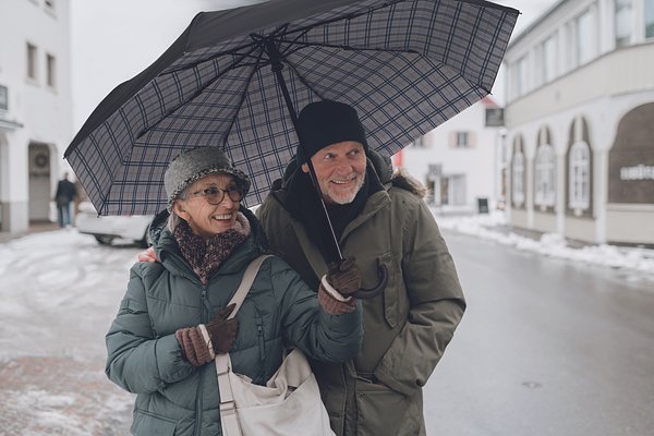 23" faltbarer Regenschirm Trionna